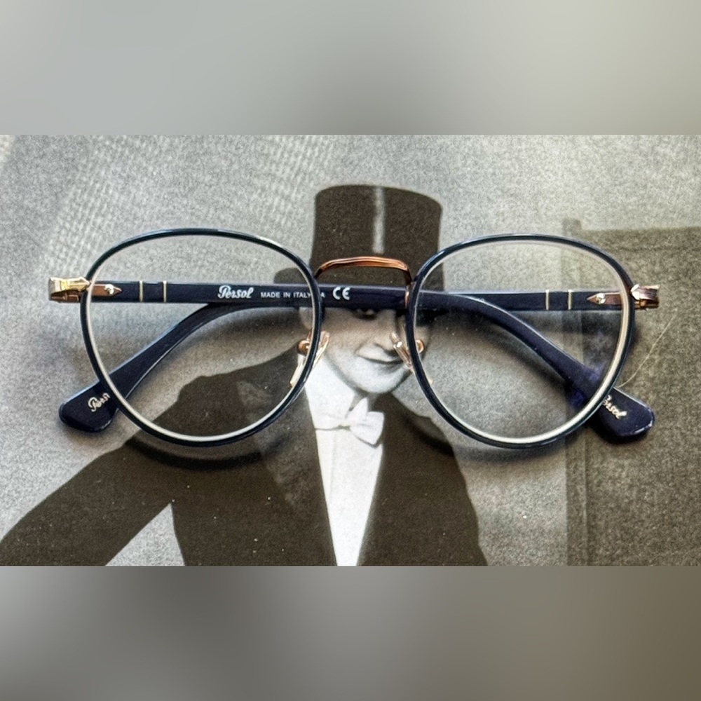 Classic Black Eyeglass Frames, Persol, Unisex - Picture 8 of 11